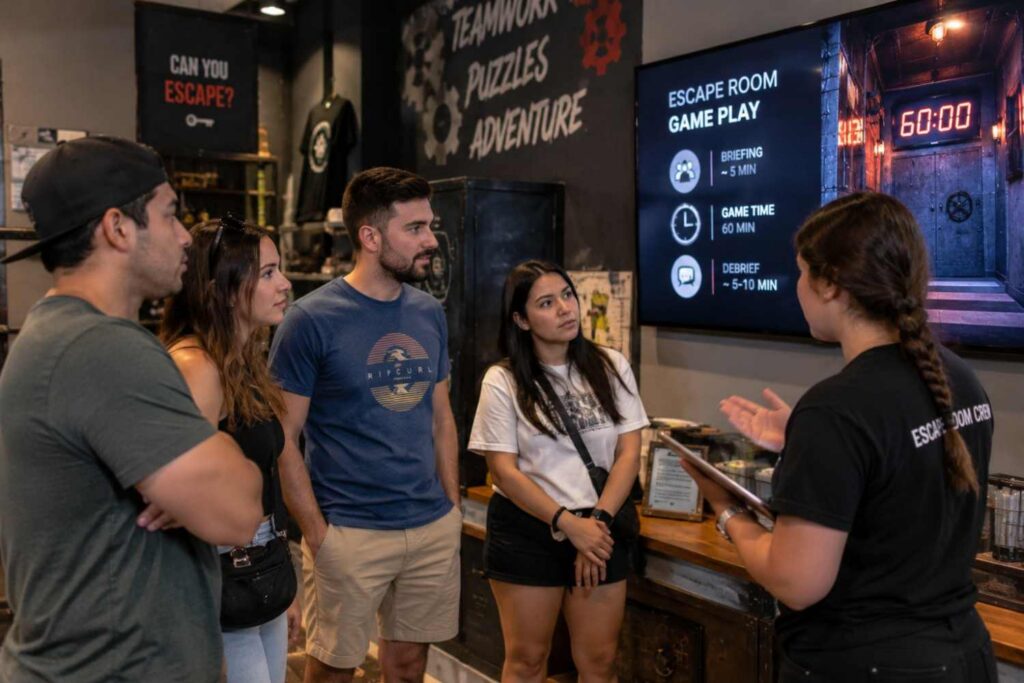 how long do escape rooms usually take